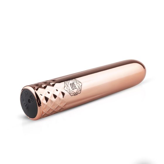 Rosy Gold Mini - Rechargeable Mini Rod Vibrator (Rose Gold)