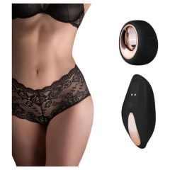   Pantyrebel - Rechargeable, Remote Control Vibrating Panty - Black (S-L)