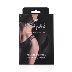   Pantyrebel - Battery-Powered, Wireless Vibrating Panties - Black (S-L)