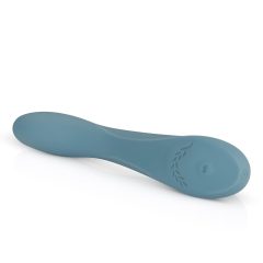   Bloom Rose - Rechargeable Silicone G-Spot Vibrator (Turquoise)