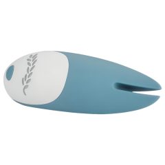   Bloom Tulip - Rechargeable Silicone Clitoral Vibrator (Turquoise)