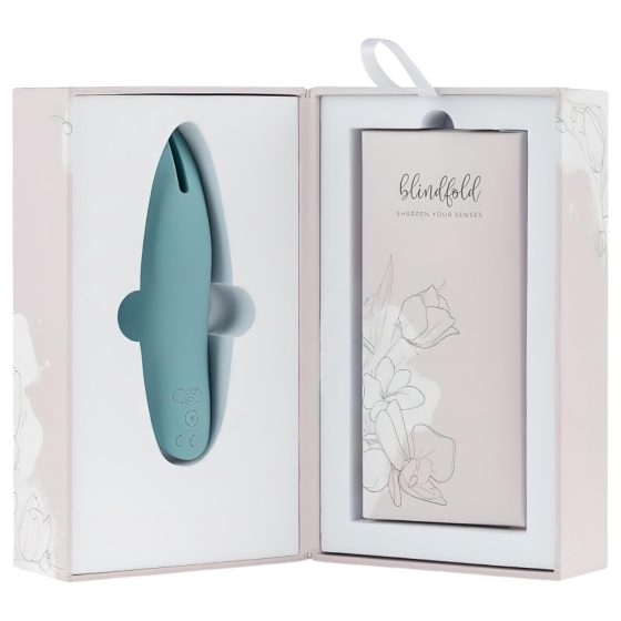 Bloom Tulip - Rechargeable Silicone Clitoral Vibrator (Turquoise)