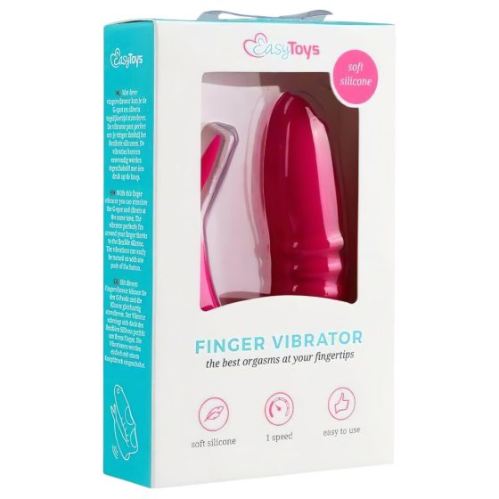 Easytoys Finger - 2in1 Finger Vibrator (Pink)