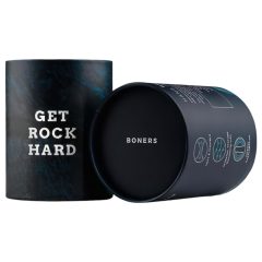 Boners Get Rock Hard - travel masturbator (gray)