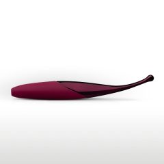   Senzi - Rechargeable, Waterproof Clitoral Vibrator (Burgundy)