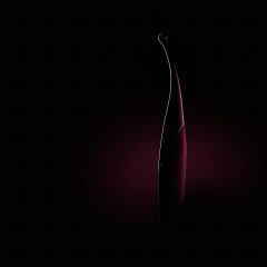   Senzi - rechargeable, waterproof clitoral vibrator (burgundy)