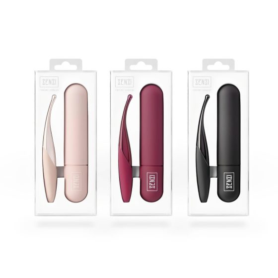 Senzi - rechargeable, waterproof clitoral vibrator (light pink)