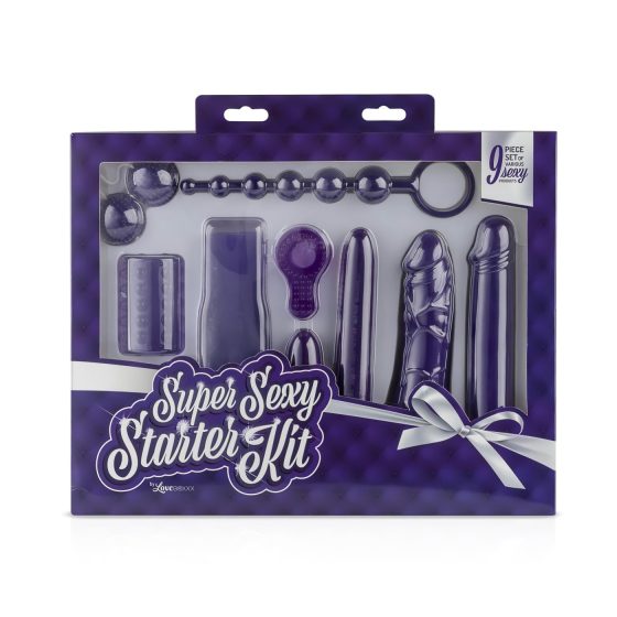 LoveBoxxx Super Sexy - Vibrator Set (9 Pieces)