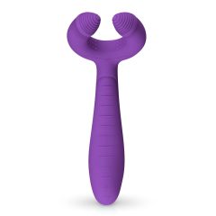   Easytoys Couple - Rechargeable, Waterproof Couples Vibrator (Purple)