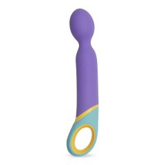   PMV20 Base Wand - Battery-Powered Massaging Vibrator (Purple)