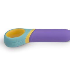   PMV20 Base Wand - Battery-Powered Massaging Vibrator (Purple)