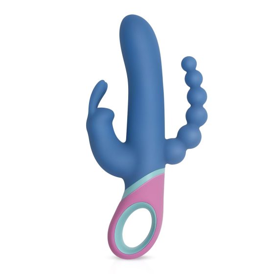 PMV20 Vice Double - Rotating, Triple-Arm Vibrator (Blue)