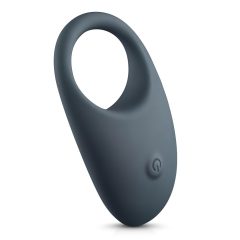   Boners - Rechargeable, Waterproof Vibrating Penis Ring (Gray)