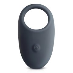   Boners - Rechargeable, Waterproof Vibrating Penis Ring (Gray)