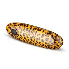   Panthra Asha - Rechargeable Lipstick Vibrator (Leopard-Black)