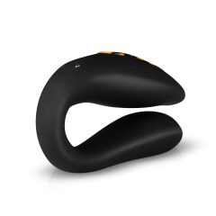   Panthra Zuna - Rechargeable, Waterproof Couples Vibrator (Leopard Black)