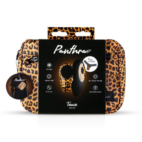 Panthra Tania - Vibrating Panties (Leopard-Black)