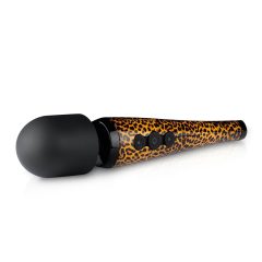   Panthra Shaka Wand - Rechargeable, Massage Vibrator (Leopard-Black)