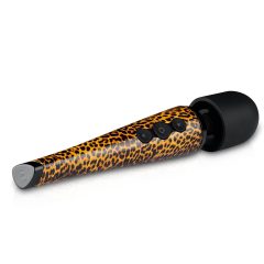   Panthra Shaka Wand - Rechargeable, Massage Vibrator (Leopard-Black)