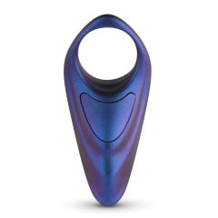   Hueman Neptune - Waterproof, Rechargeable, Radio-Controlled Vibrating Cock Ring (Purple)