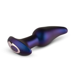   Hueman Asteroid - Rechargeable, Radio-Controlled, Rotating Beaded Anal Vibrator (Purple)