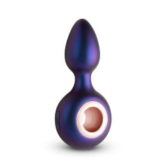   Hueman Deep Space - Rechargeable Anal Vibrator with Grip Ring (Purple)