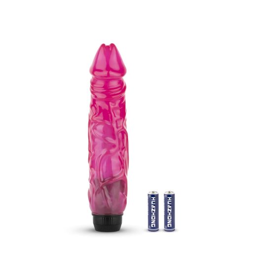 Easytoys Jelly Supreme - lifelike vibrator (pink)