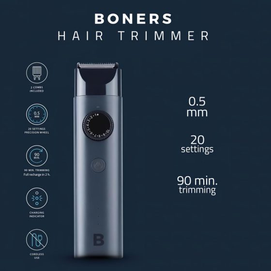 / Boners - Rechargeable Trimmer Razor (Blue)