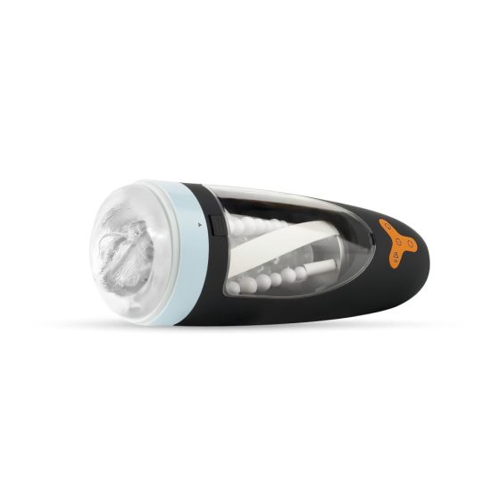 CRUIZR CP01 - Rechargeable Rotating-Sucking Masturbator (Black-Blue)