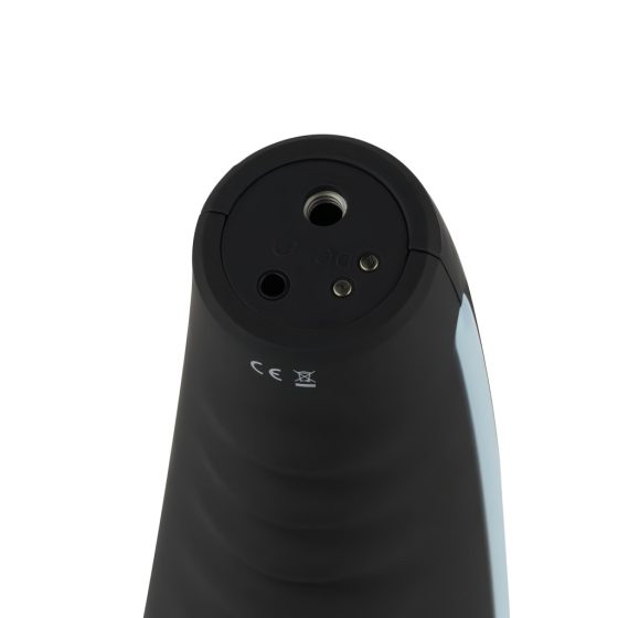 CRUIZR CP02 - Battery-Powered, Rotating Vibrating Masturbator (Black-Blue)