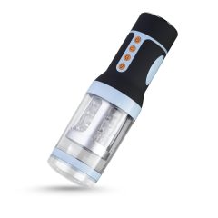 CRUIZR CM04 - Rechargeable Rotating Masturbator (Black-Blue)