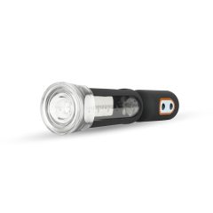   CRUIZR CS08 - Battery-powered, Automatic Penis Pump (Black-Clear)