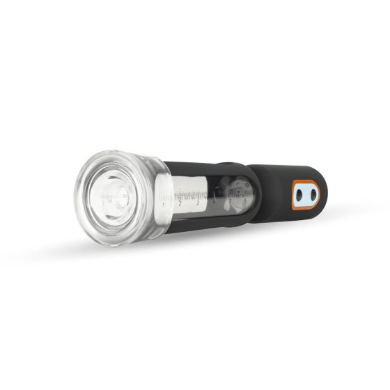 CRUIZR CS08 - Battery-powered, Automatic Penis Pump (Black-Clear)