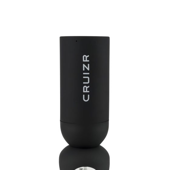 CRUIZR CS08 - Battery-powered, Automatic Penis Pump (Black-Clear)