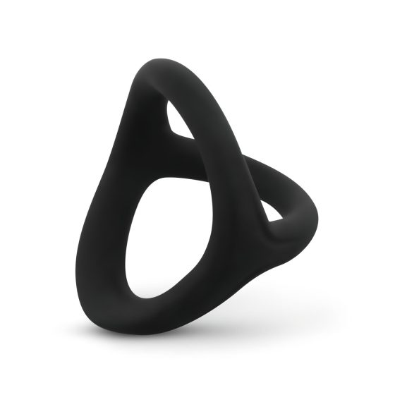 Easytoys Desire Ring - Flexible Cock and Ball Ring (Black)