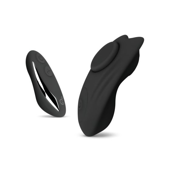 Buzzy Butterfly - Rechargeable, Wireless Waterproof Clitoral Vibrator (Black)