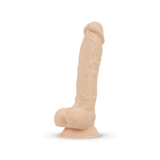 Real Fantasy Conrad - Rechargeable, Stand-Mounted, Lifelike Vibrator - 20cm (Natural)