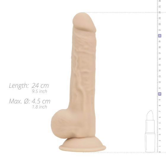 Real Fantasy Quentin - Lifelike Dildo - 24cm (Natural)