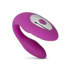   Easytoys Tap Dancer - Rechargeable, Waterproof, Wireless Couple Vibrator (Pink)