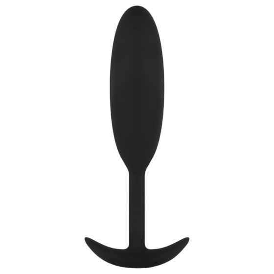 Easytoys Heavy Fulfiller - 54g Anal Dildo - Small (Black)