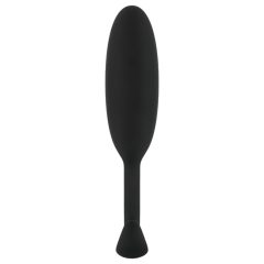 Easytoys Heavy Fulfiller - 54g Anal Dildo - Small (Black)