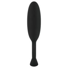 Easytoys Heavy Fulfiller - 54g Anal Plug - Small (Black)