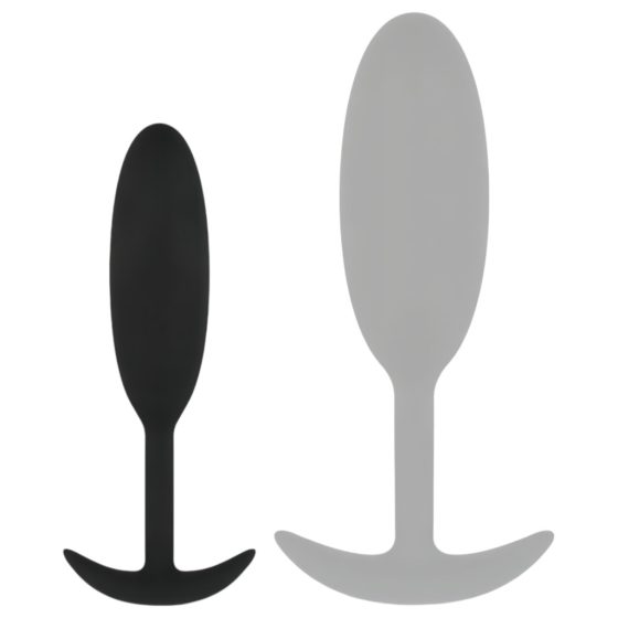 Easytoys Heavy Fulfiller - 54g Anal Dildo - Small (Black)