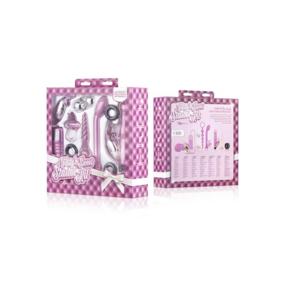 LoveBoxxx Flirty 'n Sweet - Beginner Vibrator Set (9-Piece)