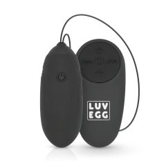 LUV EGG - Rechargeable, Wireless Vibrating Egg (Black)