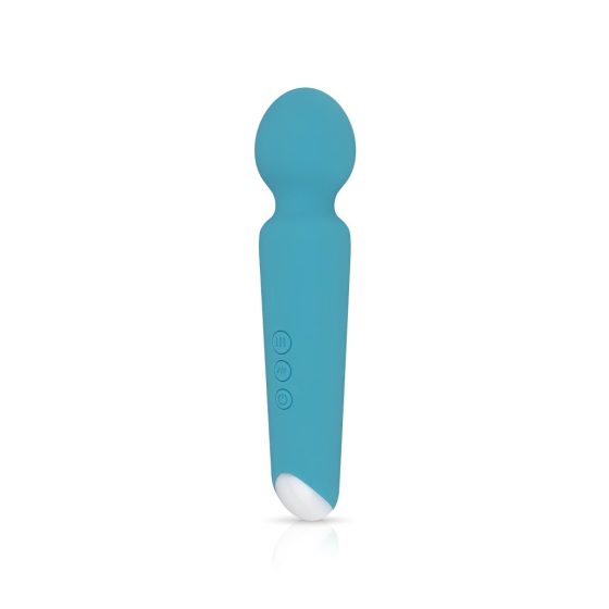 Cala Azul Maria Wand - Rechargeable, Waterproof Massage Vibrator (Blue)