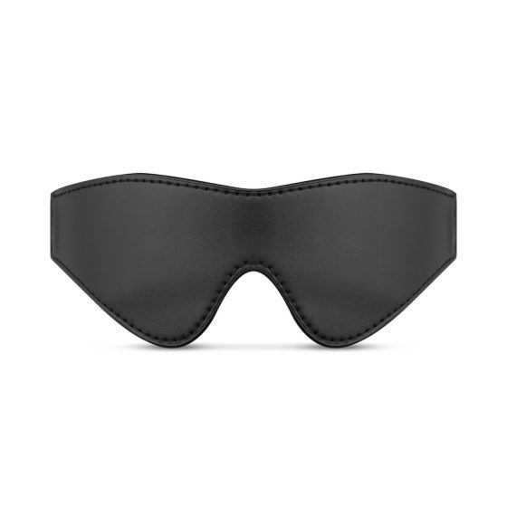 Leather-Look Blindfold (Black)