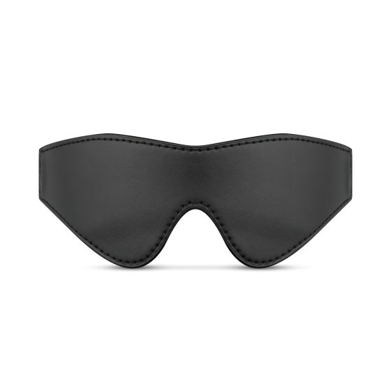 Leather-Look Blindfold (Black)