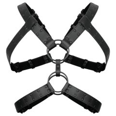 Rocco Bedroom Fantasies - Upper Body Harness (Black) - S-XL