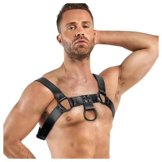 Bedroom Fantasies Bruno - Body Harness Top (Black) - S-XL